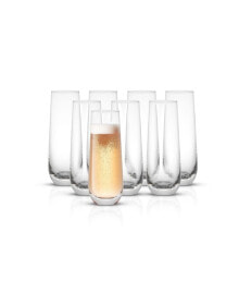 JoyJolt milo Champagne Glasses, Set of 8