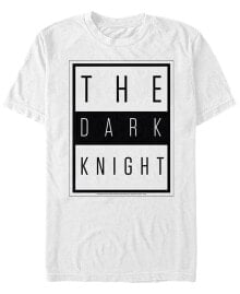 Fifth Sun dC Men's Batman The Dark Knight Text Poster Short Sleeve T-Shirt