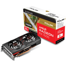 Купить видеокарты Sapphire: Sapphire Pulse Radeon RX 7600 Gaming 8G, 8192 MB GDDR6