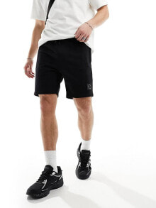 Купить мужские шорты Marshall Artist: Marshall Artist jersey sweat short with logo in black