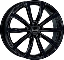 Колесный диск литой Mak Wolf gloss black 7.5x18 ET49 - LK5/100 ML57.1