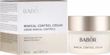 Leichte 24h Pflegecreme zur Reduzierung von Mimikfältchen - Babor Mimical Control Cream