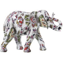 Decorative Figure Alexandra House Living Multicolour Plastic Elephant 14 x 21 x 29 cm