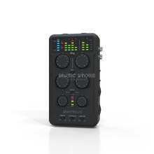 IK Multimedia iRig ProQuattro I/O Kompaktes Audio-MIDI Interface