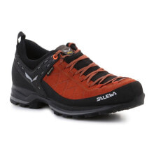 Купить походная обувь Salewa: Красные трекинговые ботинки Salewa MS MTN Trainer 2 GTX M 61356-7519