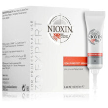 Средства для особого ухода за волосами и кожей головы nioxin 3D Expert Skin Scalp Protect Serum Сыворотка для защиты кожи головы 6 x 8 мл