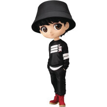 BT21 BTS Tiny Tan Jung Kook Mic Drop Qposket Figure