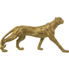 Decorative Figure Alexandra House Living Golden Plastic Cheetah 11 x 34 x 19 cm