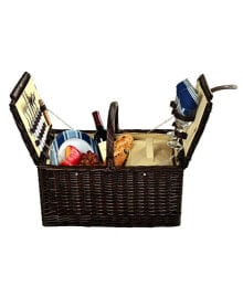 Surrey Willow Picnic Basket with Service for 2