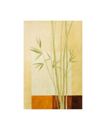 Trademark Global pablo Esteban Bamboo on Yellow Canvas Art - 19.5