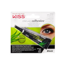 Kiss Strip Lash Adhesive Black Клей для ресниц с алое 7 г