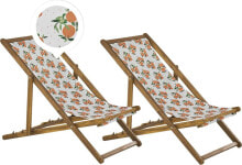 Sun beds and deck chairs