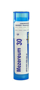 Витамины и БАДы от простуды и гриппа Boiron Mezereum 30C Гомеопатический препарат мезереум от синусовой боли 80 пеллет