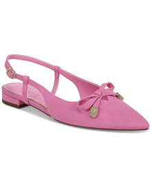 Купить женская обувь Circus NY by Sam Edelman: Women's Lafayette Pointed-Toe Slingback Bow Flats