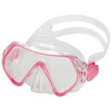 Masks and snorkels for scuba diving