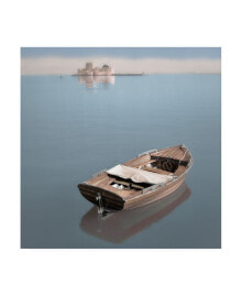 Trademark Global alan Blaustein Mediterranean Boat #4 Canvas Art - 15.5
