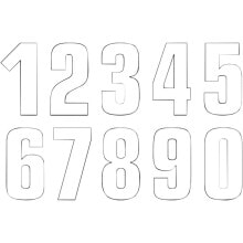 BLACKBIRD RACING #9 16x7.5 cm Number Stickers
