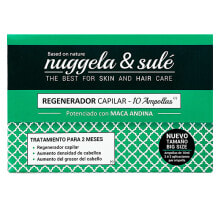 Маски и сыворотки для волос Nuggela & Sul Regenerador Capilar Set Сыворотка в ампулах для придания густоты тонким волосам  10 шт