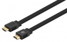 Manhattan 355650 HDMI кабель 15 m HDMI Тип A (Стандарт) Черный