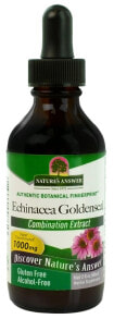 Эхинацея Nature's Answer Echinacea Goldenseal --  Эхинацея золотистая - 1000 мг 60 мл