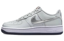 Nike Air Force 1 Low 休闲 低帮 板鞋 GS 灰色 / Кроссовки Nike Air Force 1 Low GS CT3839-004