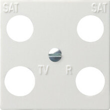 Умные розетки, выключатели и рамки GIRA 025803 рамка для розетки/выключателя Белый