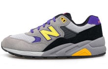 New Balance NB 580 复古休闲 低帮 跑步鞋 男款 灰紫 / Кроссовки New Balance NB 580 CMT580CG