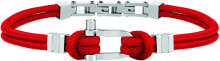 Мужские жесткие браслеты Мужской браслет Morellato Versilia SAHB12 красный