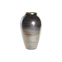 Vase DKD Home Decor Multicolour Aluminium Crystal Modern 25 x 25 x 43 cm