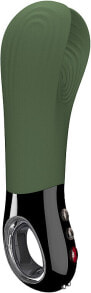 Masturbator Khaki - Fun Factory Manta Vibrating Stroker Green/Black