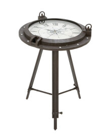 Rosemary Lane metal Industrial Accent Table