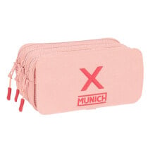 Triple Carry-all Munich Maquillaje (21,5 x 10 x 8 cm)