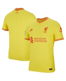 Nike men's Yellow Liverpool 2021/22 Third Vapor Match Jersey