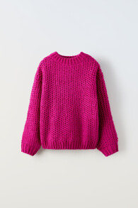 Knitted sweaters for girls