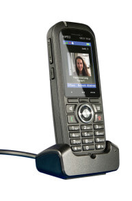 Системные телефоны aGFEO DECT 75 IP IP-телефон Черный Проводная и беспроводная трубка TFT 6101577
