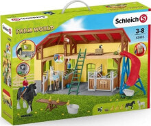 Educational play sets and action figures for children