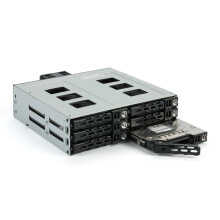 Корпуса и док-станции для внешних жестких дисков и SSD Несущая панель Черный 2194 Fantec MR-SA1262-12G 13,3 cm (5.25")