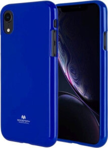 чехол силиконовый синий Huawei P40 Mercury