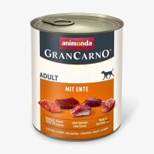 Wet food Animonda GranCarno Adult Duck 800 g