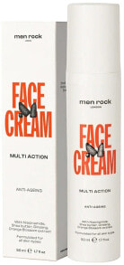 Multifunktionale feuchtigkeitsspendende Gesichtscreme - Men Rock Face Cream Multi Action