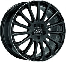 Колесный диск литой MSW MSW 30 gloss black diamond lip 8.5x19 ET20 - LK5/112 ML73.1