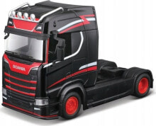 Bburago BBU 1:43 Haulers Custom Cabs Scania black 32207