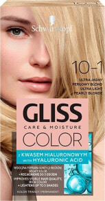 Schwarzkopf Gliss Color N 10-1 Питательная краска для волос с гиалуроновой кислотой, оттенок жемчужный блонд