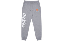 Dickies 全棉毛圈布Logo印花休闲束口卫裤针织运动裤 男女同款 中羽灰 / Dickies Logo DK008881CQ8