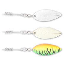 QUANTUM FISHING Screw in Blade Willow Leaf Spoon 30 mm