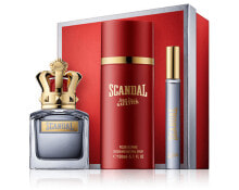 Jean Paul Gaultier Scandal pour Homme 50 ml EdT Set mit All-Over Shower Gel