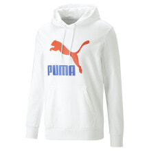 Puma Classics Logo Pullover Hoodie Mens Size S Casual Outerwear 53951802