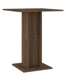 vidaXL bistro Table Brown Oak 23.6