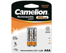 Батарейки и аккумуляторы для фото- и видеотехники Camelion NH-AAA600-BP2 Перезаряжаемая батарея Никель-металл-гидридный (NiMH) 17006203