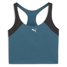 Puma Train All Day 2:1 Scoop Neck Tank Top Womens Green Casual Athletic 5248298